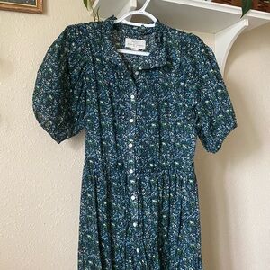 Trovata Hildie dress in Chesapeake Ditsy